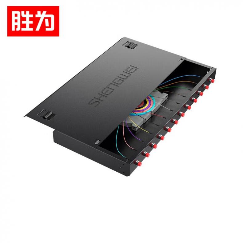 胜为（shengwei） FBO-112F-S 光纤终端盒 12口FC单模满配 标准19英寸机架式（单位：个）