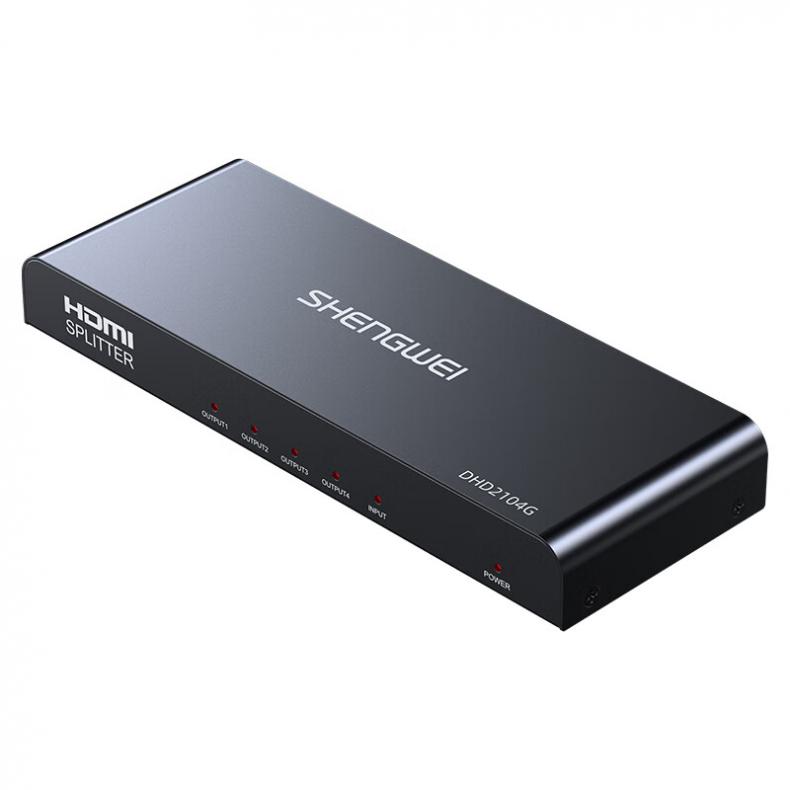 胜为（shengwei） DHD2104G HDMI2.0分配器 一进四出 4K/60Hz （单位：个）  