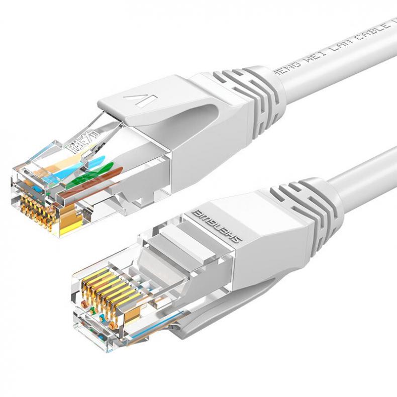 胜为（shengwei） LC-6020H 超六类千兆网线 2米（单位：根） 白色