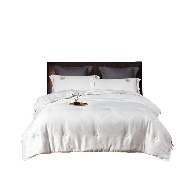 艾逸瑶选 JF-24139 艾丽卡蚕丝蛋白冬被 200*230cm （单位：床）  白色