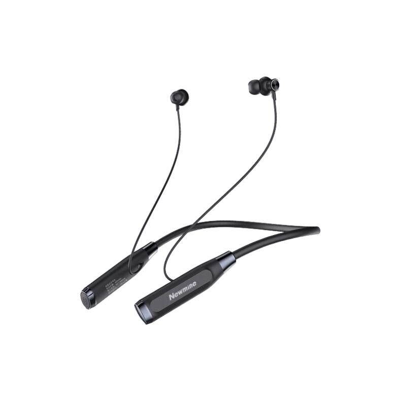 纽曼（Newsmy） GF01 颈挂式蓝牙耳机 90小时超长续航 （单位：副）  炫酷黑