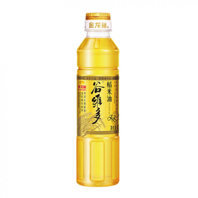 金龙鱼 谷维多双一万 稻米油 400mL （单位：瓶） 新老包装随机发货 
