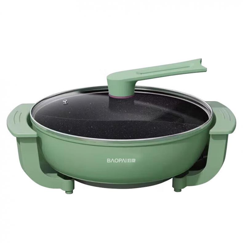 豹牌 BP-WD753 鸳鸯电火锅 5L（单位：台） 绿色