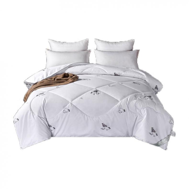 罗蒙 LM-4109 新西兰进口羊毛被 200*230cm （单位：床） 白色