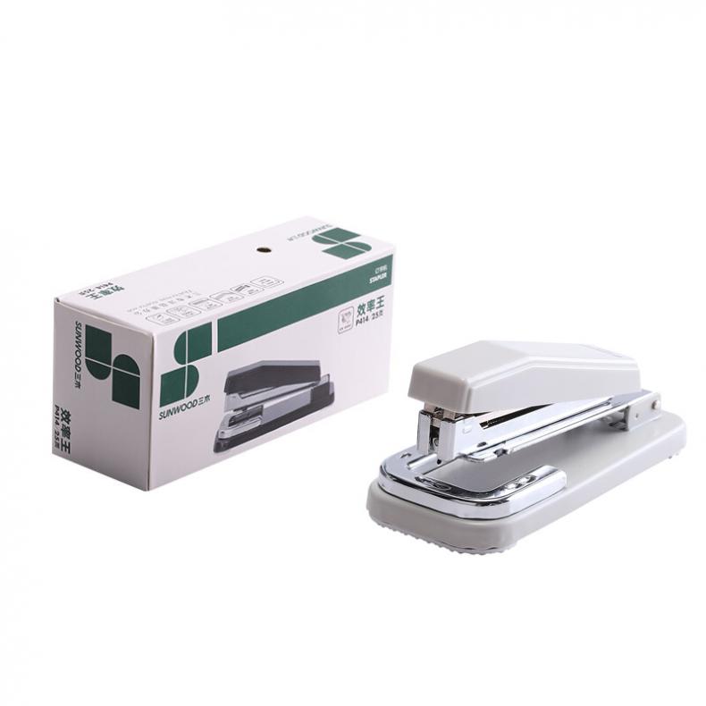 三木（SUNWOOD） P414 可旋转订书机 25页 （单位：个）  灰色