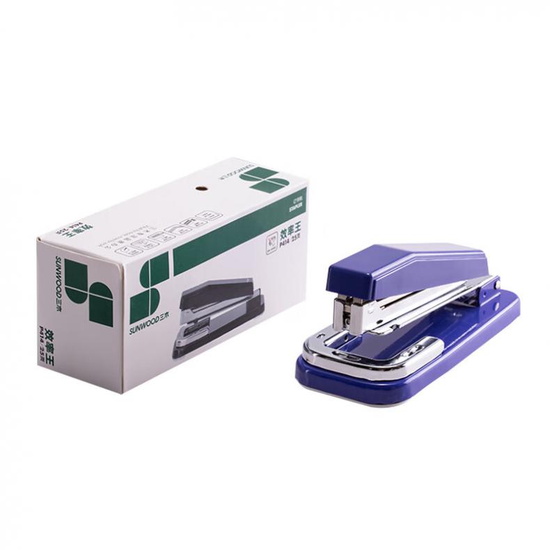 三木（SUNWOOD） P414 可旋转订书机 25页 （单位：个）  蓝色