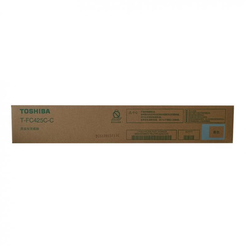 东芝（TOSHIBA） T-FC425CC 粉盒 38000页 （单位：个） 适用于e2020AC/2520AC/2525AC/3025AC/3525AC/4525AC/5525 兰色
