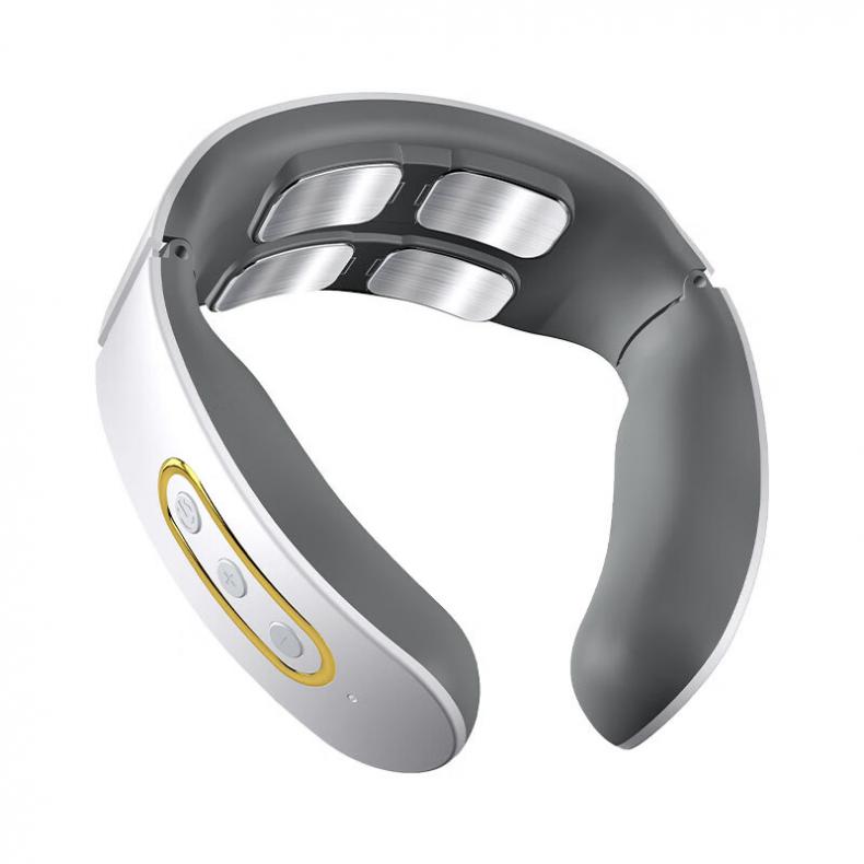 艾逸瑶选 GH-1001 贝蒂智能四头颈椎按摩器 充电款 3W （单位：个）  白色