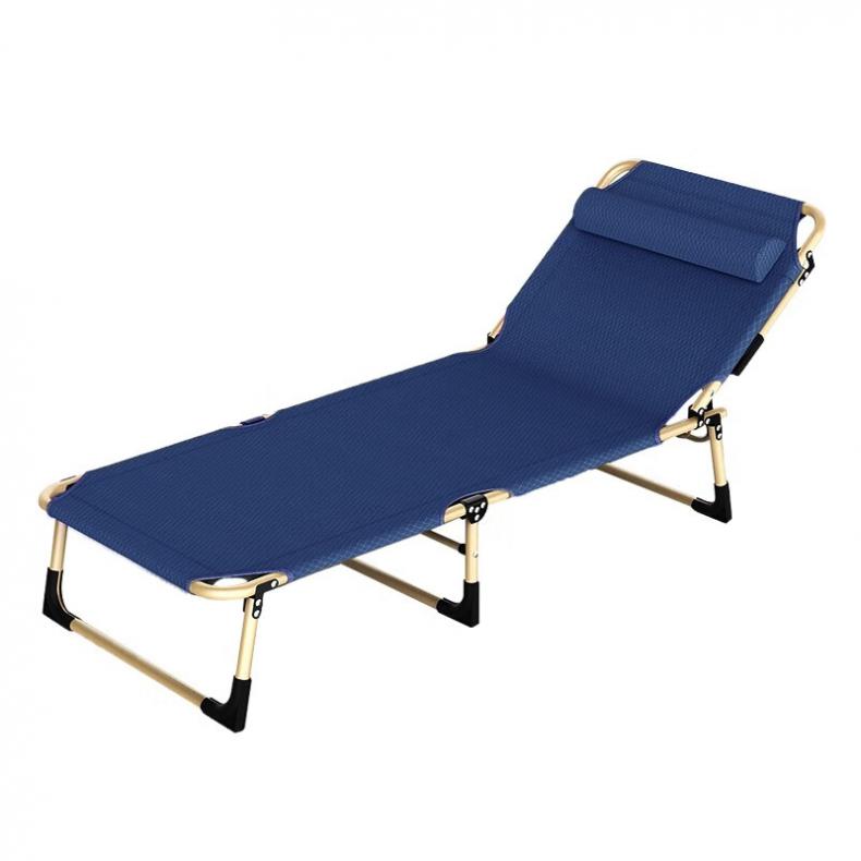 三极户外（Tri-polar） TP1019 圆管休闲折叠床 193*63*30cm（单位：张） 藏青色