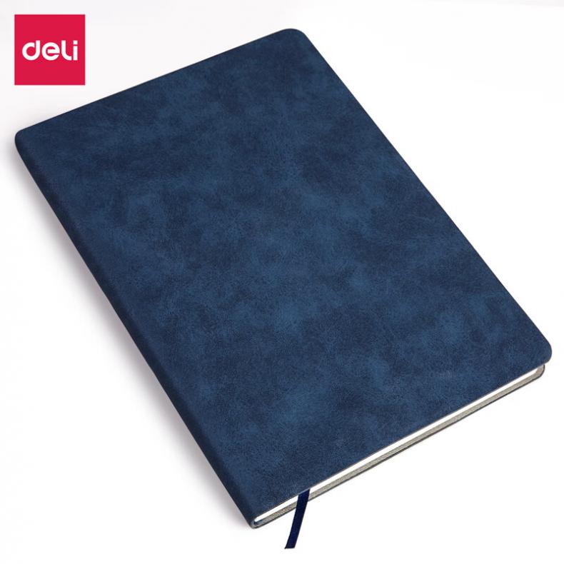 得力（deli） 3340 记事本 A5 120张（单位：本） 蓝色