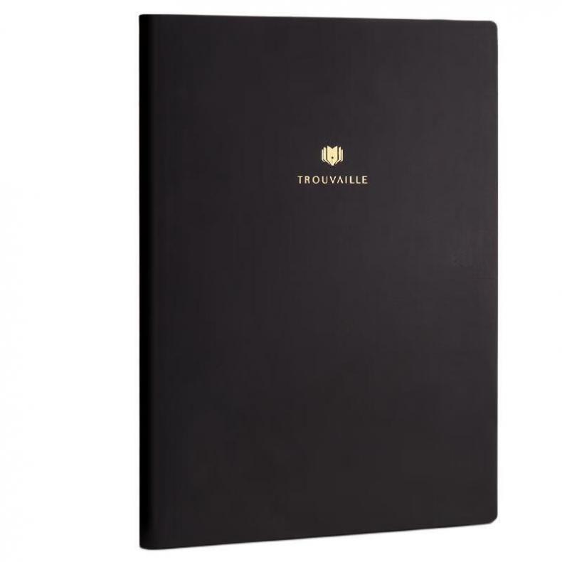 得力（deli） 3175 会议记录本 A5 96张（单位：本） 黑色