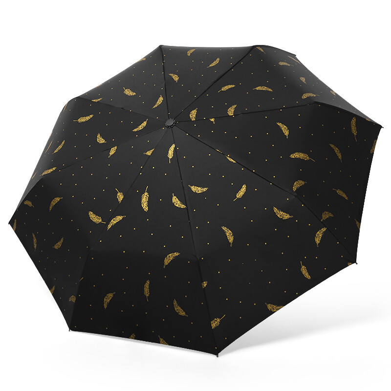 艾逸瑶选 YS-1830 亚瑟轻羽晴雨伞 55*8K （单位：把）  黑色