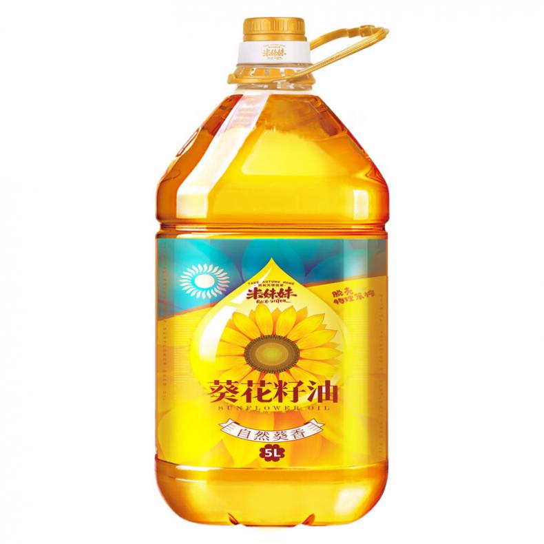 米妹妹（MIMEIMEI） 自然葵香 葵花籽油 5L （单位：桶）  