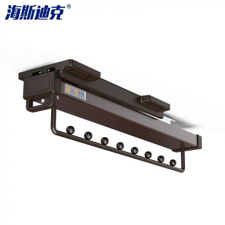 海斯迪克 gnjz-398 顶装挂衣架 8珠（单位：个） 摩卡色