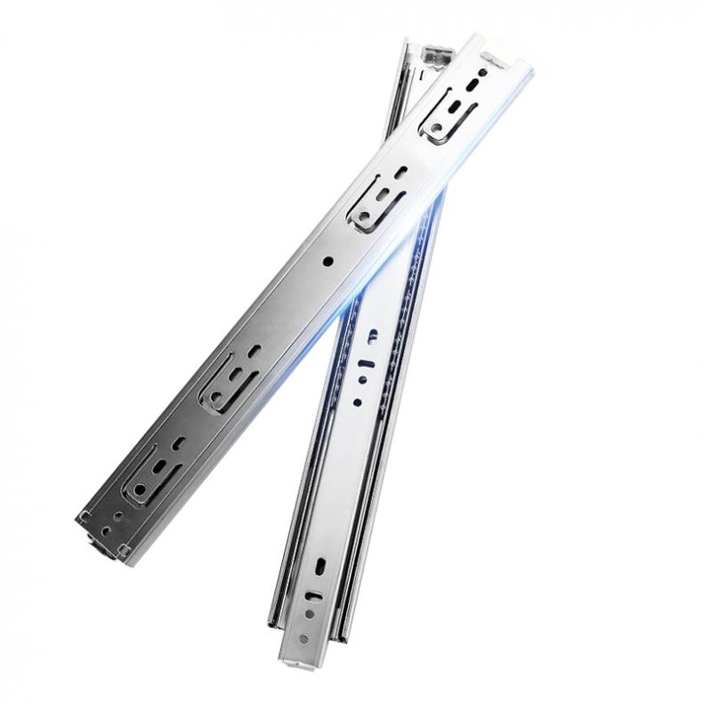 海斯迪克 gnjz-794 加厚抽屉不锈钢阻尼滑轨 18寸 450mm（单位：副）