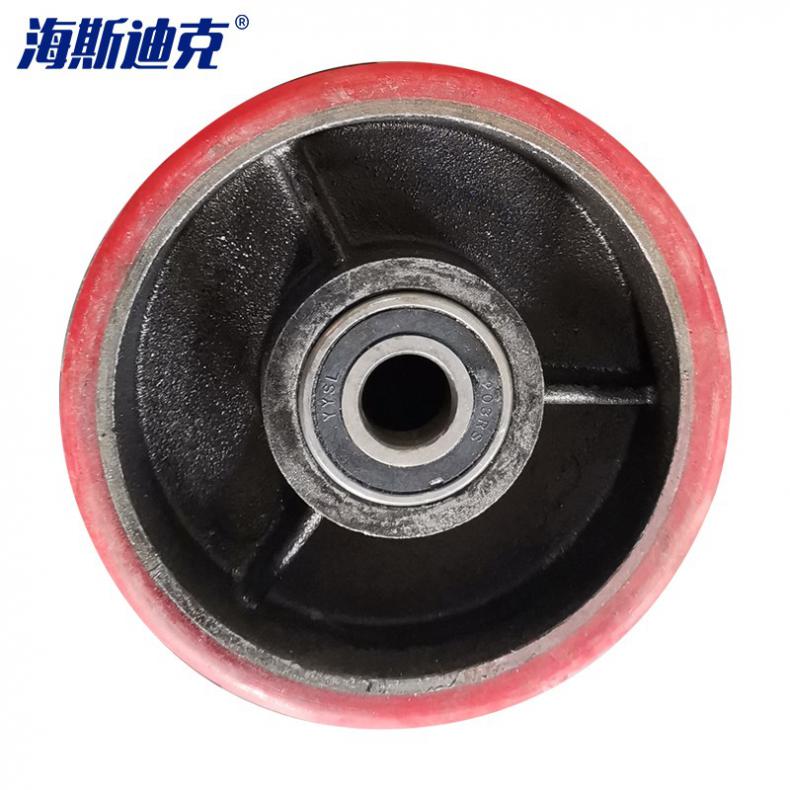 海斯迪克 gnzl-17 工业重型聚氨酯脚轮 6寸（单位：个）