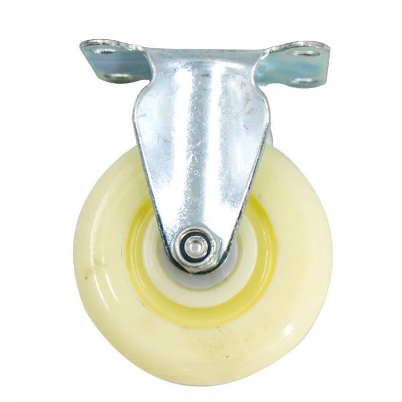 海斯迪克 gny-192 加厚尼龙轮 5寸 2定2刹（单位：组） 白色