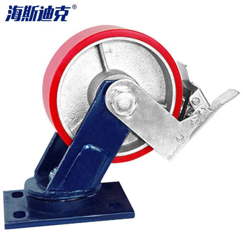 海斯迪克 gnjz-985 超重型刹车轮 2寸 6个/组（单位：组）