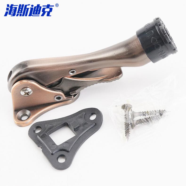 海斯迪克 gnxy-201 防撞脚踏门顶 大号（单位：个） 红古铜