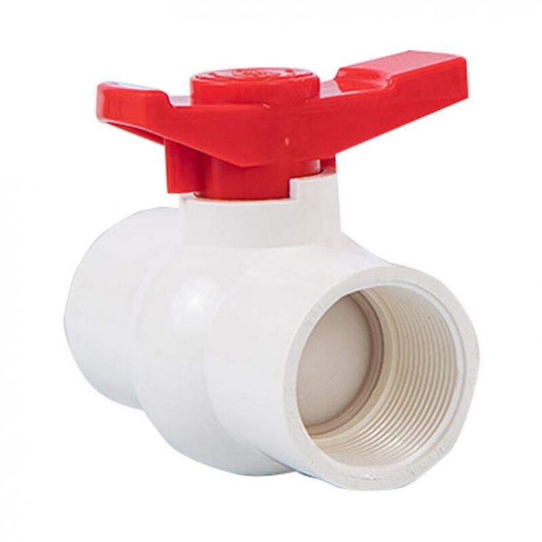 海斯迪克 HKxy-70 PVC-U丝口球阀 40mm 2个/组（单位：组）