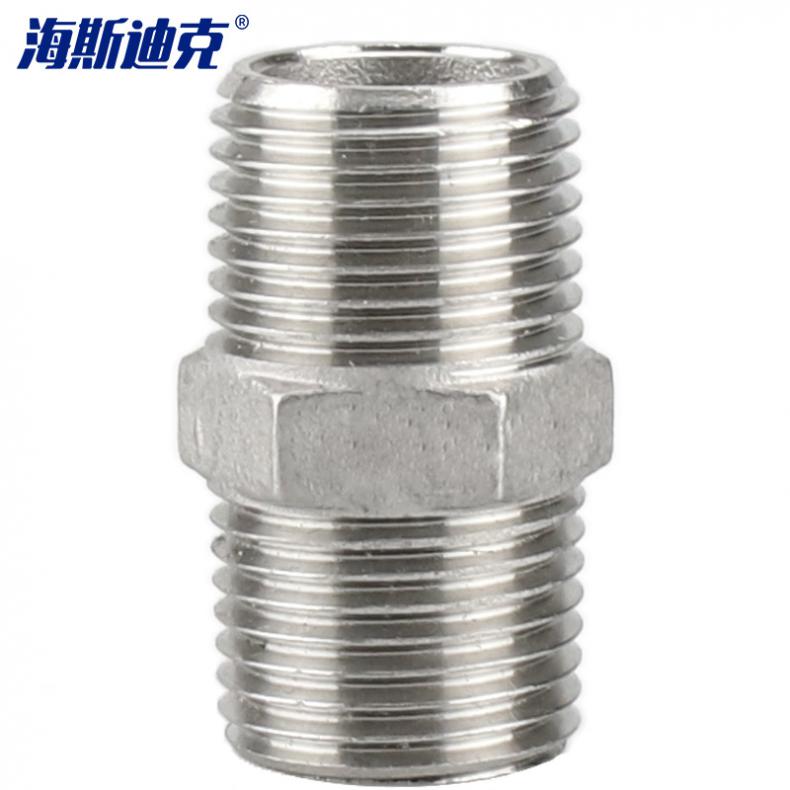 海斯迪克 HKZ-33304 不锈钢外丝接头 DN50-2（单位：个）