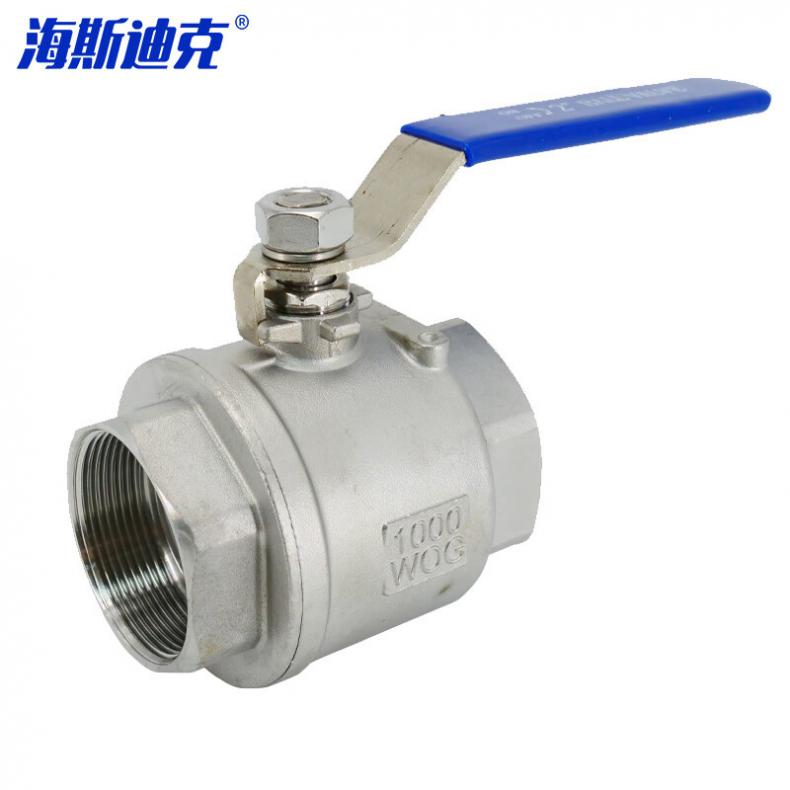 海斯迪克 HK-555 二片式球阀 DN80轻型（单位：个）