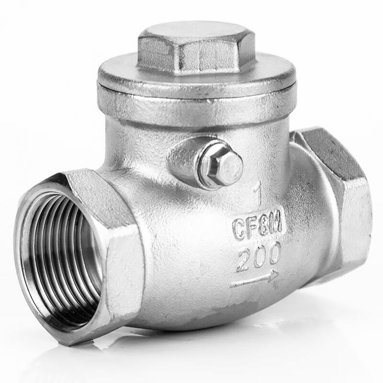 海斯迪克 HKxy-26304 304不锈钢旋启式止回阀 DN32（单位：个）