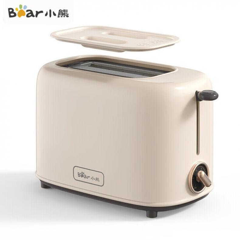 小熊（Bear） DSL-C02K8 多士炉 650W （单位：台）  米黄色