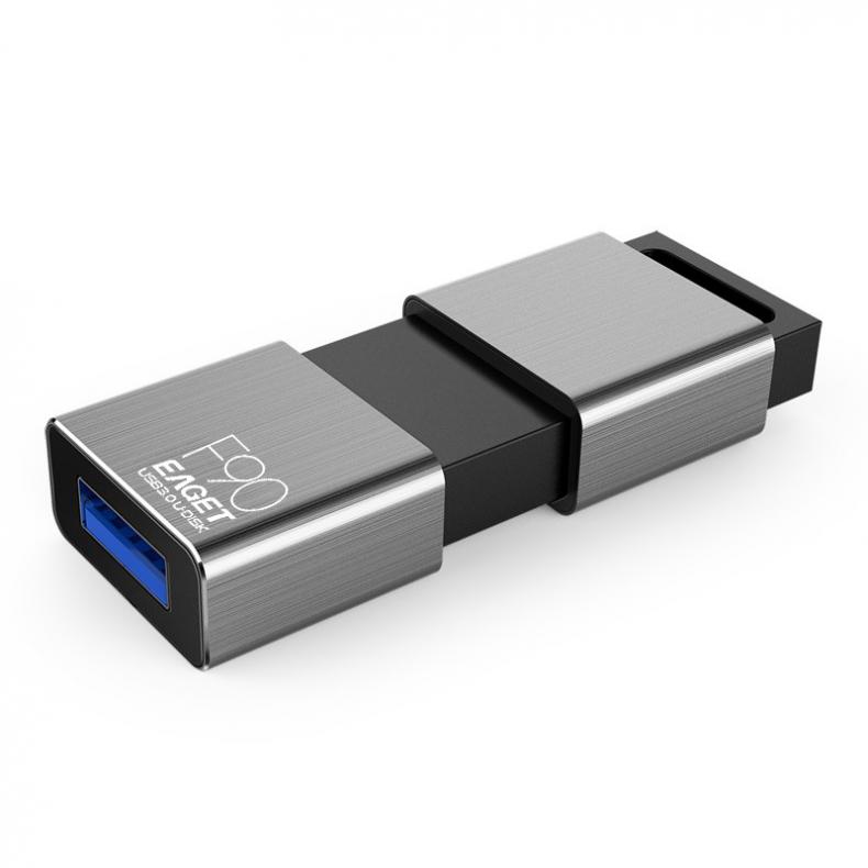 忆捷（EAGET） F90 USB3.0高速金属U盘 128GB （单位：个）