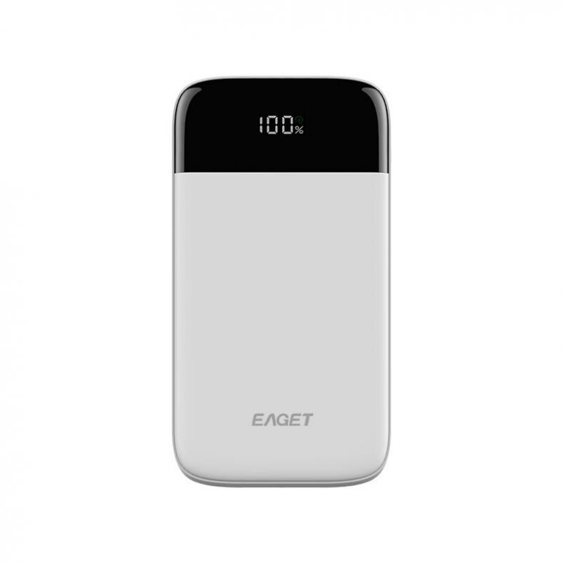 忆捷（EAGET） EQ20 移动电源 10000毫安 （单位：个）  白色