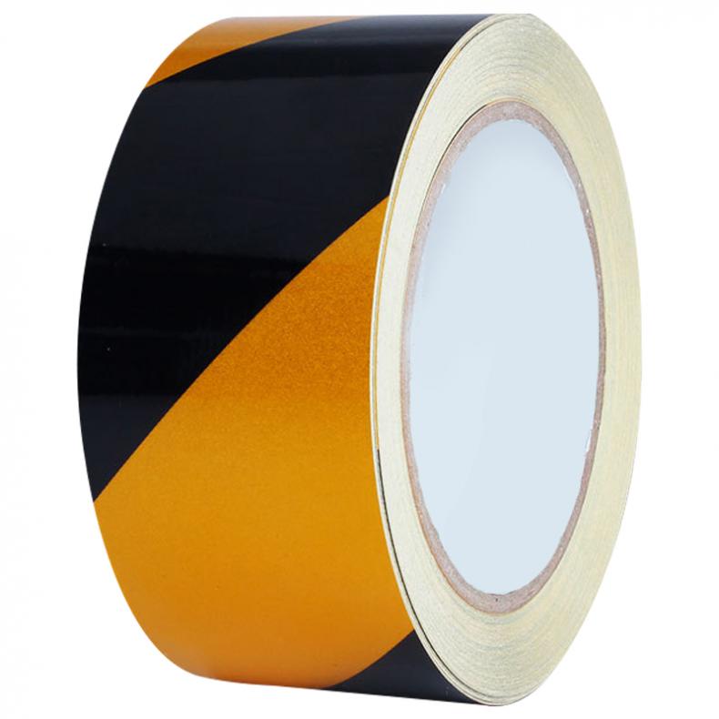 海斯迪克 HKJD-10 反光警示胶带 5cm*45.7m（单位：卷） 黑黄