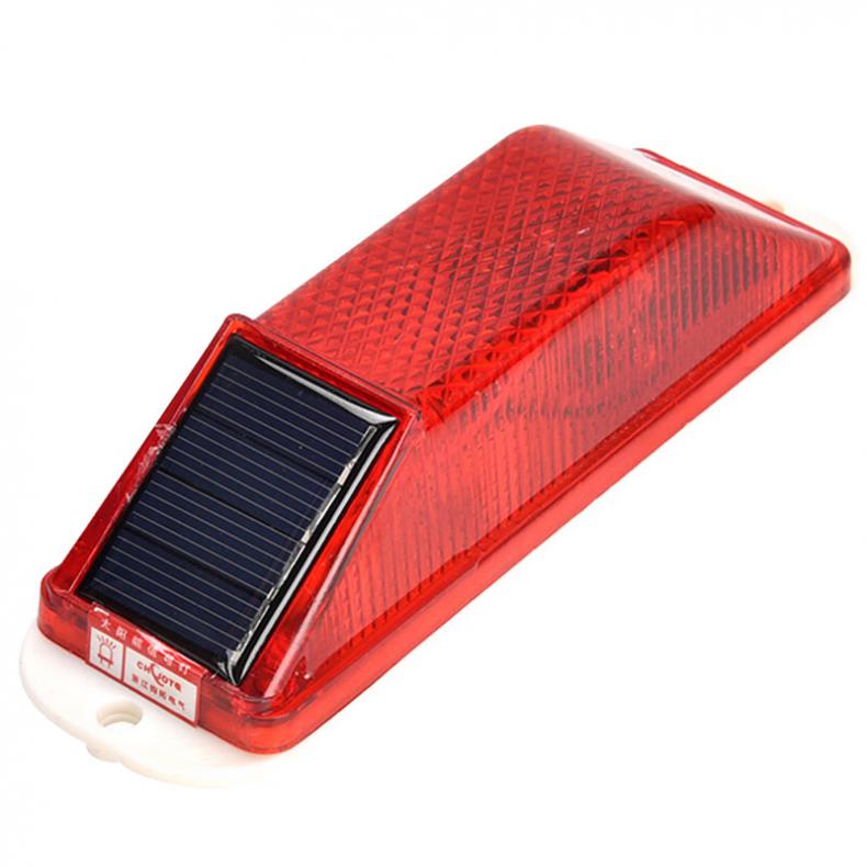 海斯迪克 gnjz-1065 太阳能警示灯 40*150mm（单位：个） 红色