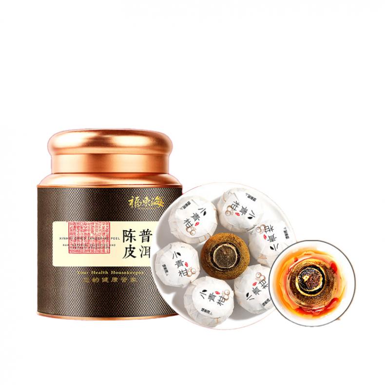 福东海 新会小青柑 陈皮普洱茶 200g （单位：盒）  
