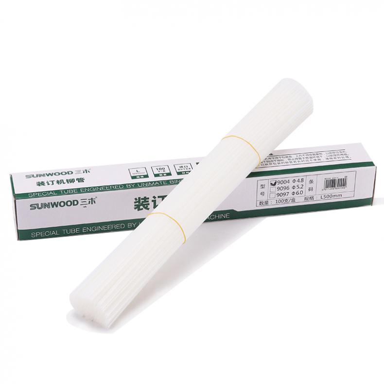 三木（SUNWOOD） 9004 铆管 &Phi;4.8*500mm 100根/盒（单位：盒） 白色