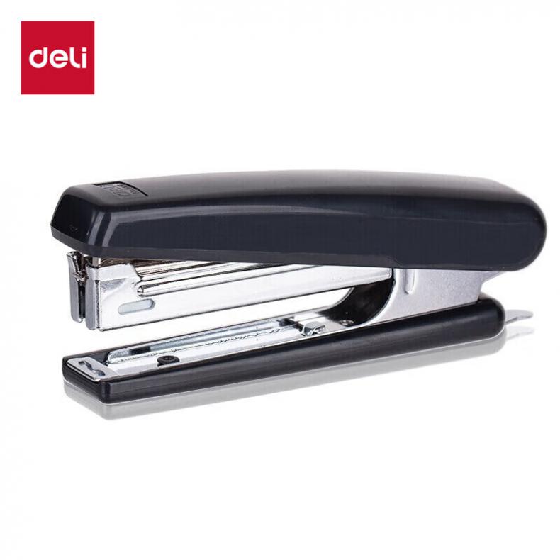 得力（deli） 0221 经典耐用订书机 12页 （单位：个） 适用10号钉 黑色