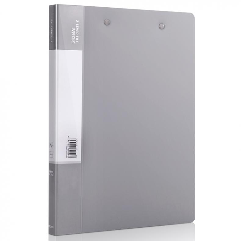 得力（deli） 5112 浅灰色 双强力夹（单位：个） 浅灰色