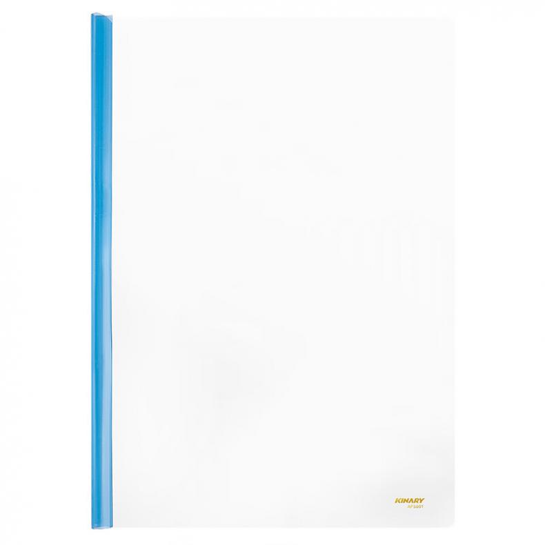 金得利 AF5001 A4 7mm 抽杆夹报告夹 10个/包 （单位：包）  蓝色