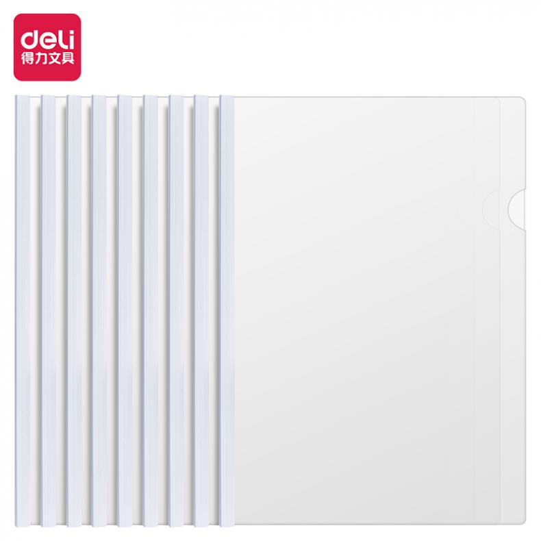 得力（deli） 5538 抽杆夹 5mm（单位：个） 透明