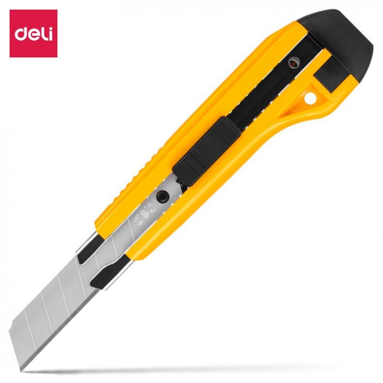 得力（deli） 2041 大号美工刀裁纸刀 18mm（单位：把） 多色