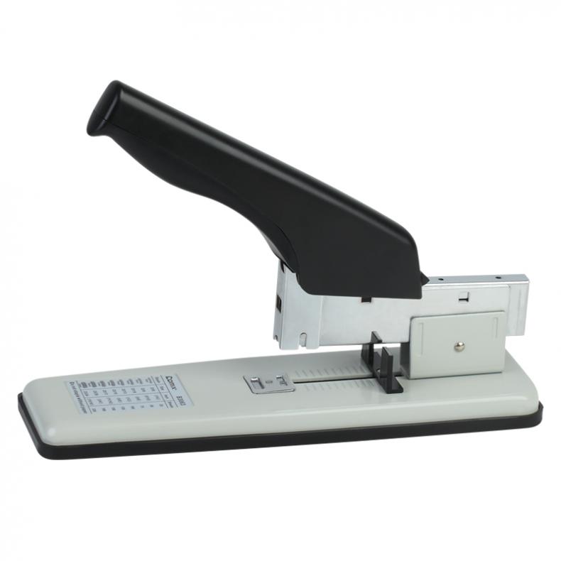 齐心（COMIX） B3063 订书机 钉纸厚度200页 重型（单位：个） 灰色