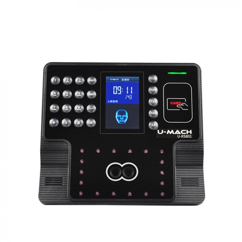 优玛仕(U-MACH) U-RS801 考勤机 人脸识别（单位：台） 黑色