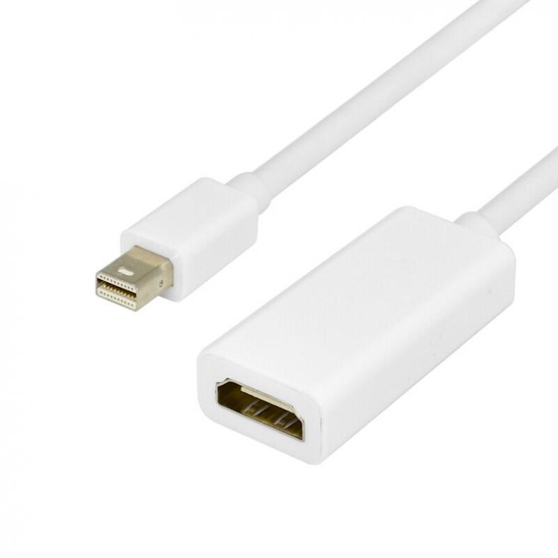 酷比客（L-CUBIC） LCCPMDPHDMIWH DisplayPort转HDMI 转换线 Mini（单位：根） 白色