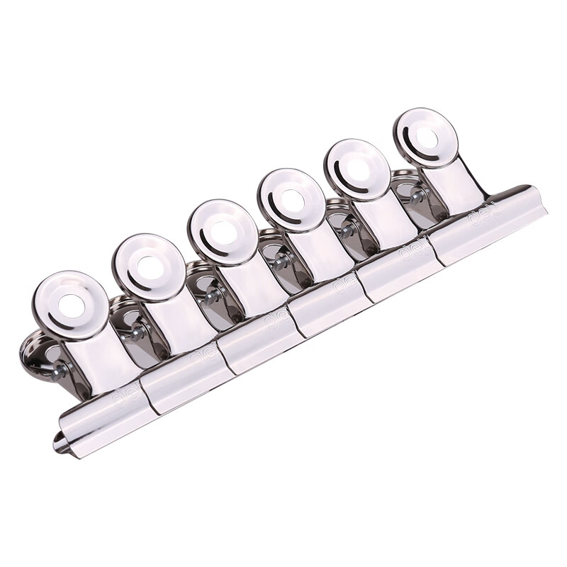 得力（deli） 9525 铁票夹 1.00 盒/包（单位：包） 银色