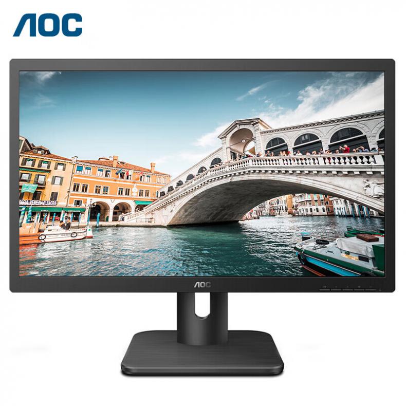 冠捷（AOC） 22E1H 液晶显示器 21.5英寸（单位：台） 黑色