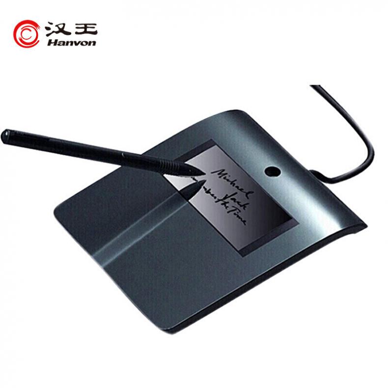 汉王（Hanvon） ESP370U 签批手写板 签名 原笔迹保存 签名数位板 手写板/签名屏（单位：个） 黑色