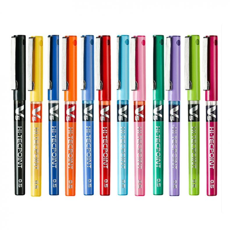 百乐（PILOT） BX-V5 0.5mm 粉红 拔帽式 签字笔（单位：支） 粉红色