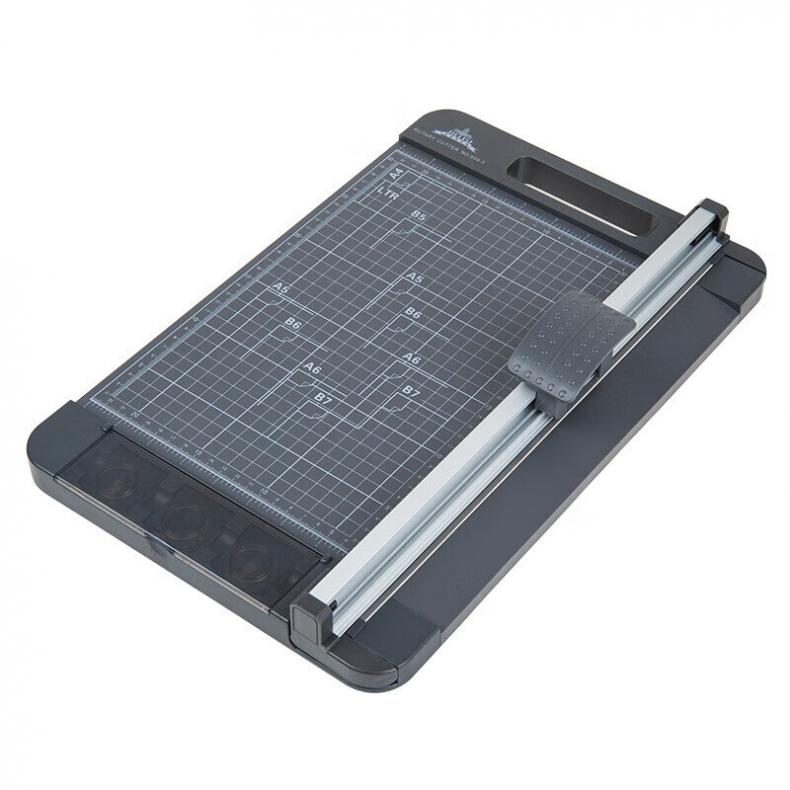 杰丽斯 959 A3 钢质 直线/虚线/波浪线 多功能 切纸刀（单位：把） 深灰