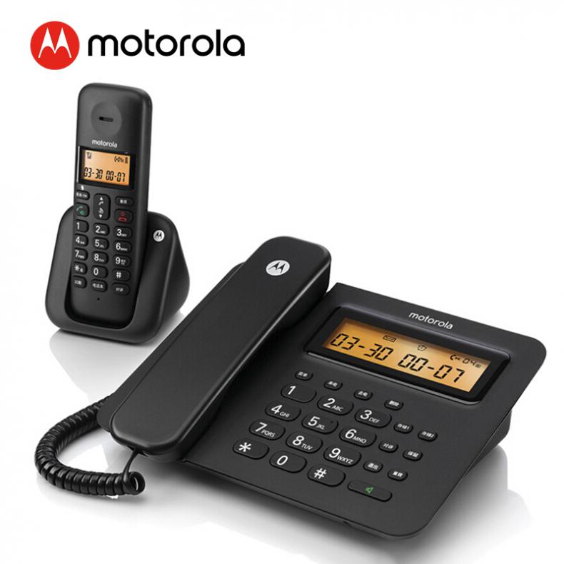 摩托罗拉（Motorola） C2601C 无绳电话机 一拖一 （单位：台）  黑色