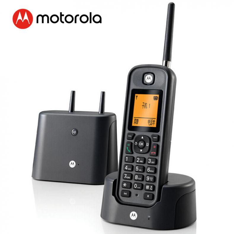 摩托罗拉（Motorola） O201C 数字无绳电话机 子母机单机 （单位：台） 黑色