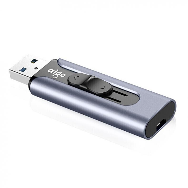 爱国者(aigo) U335 USB3.0 电脑U盘/优盘 128G（单位：个） 蓝色